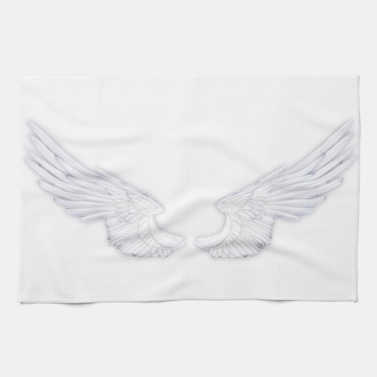 Linge De Cuisine Wings de Falln White Angel (Horizontal)
