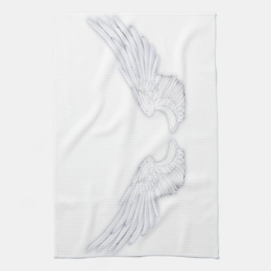 Linge De Cuisine Wings de Falln White Angel (Vertical)