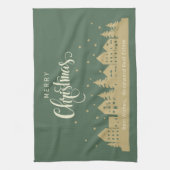 Linge De Cuisine Winter Christmas Houses | Real Estate Customized (Vertical)