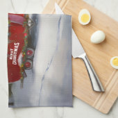 Linge De Cuisine Winter Havanese Caravan Christmas Adventure (Quart Plié)