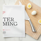 Linge De Cuisine Winter Is Coming (Quart Plié)