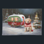 Linge De Cuisine Winter Labrador Caravan Christmas Adventure<br><div class="desc">Laissez-vous tenter par la magie d'une nuit d'hiver enneigée alors qu'une caravane glisse gracieusement à travers le paysage illuminé par la lune. La beauté sereine de la neige scintillante et l'éclat enchanteur de la lune créent une scène captivante, promettant une aventure de Noël inoubliable remplie de chaleur, de joie et...</div>