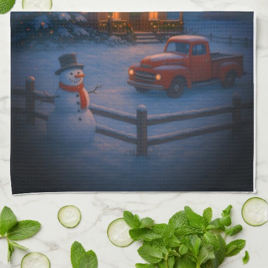 Linge De Cuisine Winter's Eve (Plié)