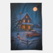 Linge De Cuisine Winter's Eve (Vertical)