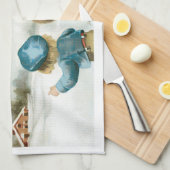 Linge De Cuisine Wishing You Christmas Cheer by Ellen Clapsaddle (Quart Plié)