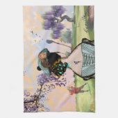 Linge De Cuisine Wisteria Sunrise Golfer's Towel (Vertical)