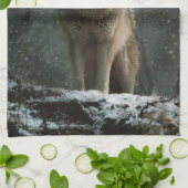 Linge De Cuisine Wolf in Winter (Plié)