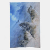 Linge De Cuisine Wolf Spirits (Vertical)