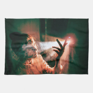Linge De Cuisine Woman in Light and Smoke