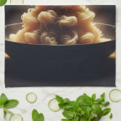 Linge De Cuisine Wonderland de Spaghetti (Plié)