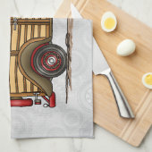 Linge De Cuisine Woody surfant mignon (Quart Plié)