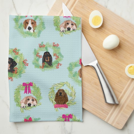 Linge De Cuisine Wreath (Quart Plié)