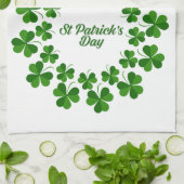 Linge De Cuisine Wreath de la Saint Patrick Thunder_Cove (Plié)