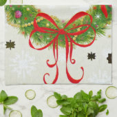 Linge De Cuisine Wreath de Noël (Plié)