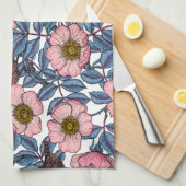 Linge De Cuisine Wrens en rose (Quart Plié)