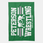 Linge De Cuisine Wrestler AJOUTER LE NOM École Athlète Équipe de lu (Vertical)