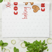 Linge De Cuisine XmaS Cookie Baking&Eating Crew-Red Text (Plié)