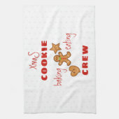 Linge De Cuisine XmaS Cookie Baking&Eating Crew-Red Text (Vertical)