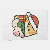 Linge De Cuisine Yappy Howlidays - Jote Christmas Dog Cartoon (Horizontal)