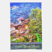 Linge De Cuisine Yelapa Pittoresque Path View 0819 (Vertical)