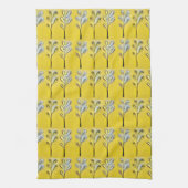 Linge De Cuisine Yellow Fern Kitchen Towel (Vertical)