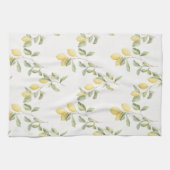 Linge De Cuisine Yellow Lemons Fruit   (Horizontal)