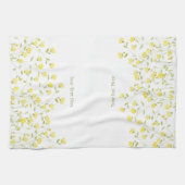 Linge De Cuisine Yellow Wildflower (Horizontal)