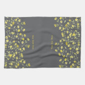 Linge De Cuisine  Yellow Wildflower (Horizontal)