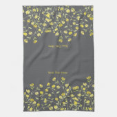 Linge De Cuisine  Yellow Wildflower (Vertical)