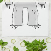 Linge De Cuisine Yeti Claus (Plié)