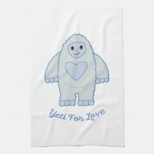 Linge De Cuisine Yéti pour l'amour