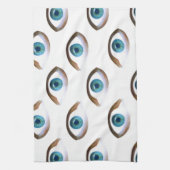 Linge De Cuisine yeux bleus (Vertical)