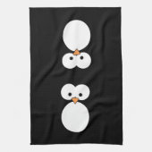 Linge De Cuisine Yeux de pingouin (Vertical)