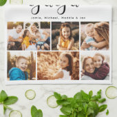 Linge De Cuisine Yiayia We Lots Hearts Modern Photo Collage (Plié)