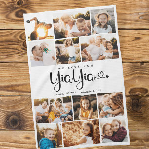 Linge De Cuisine Yiayia We Lots Hearts Modern Photo Collage