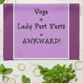 Linge De Cuisine Yoga drôle (Plié)