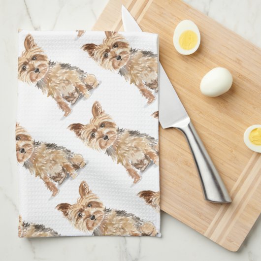 Linge De Cuisine Yorkie (Quart Plié)