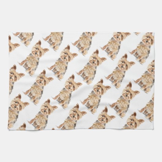 Linge De Cuisine Yorkie (Horizontal)