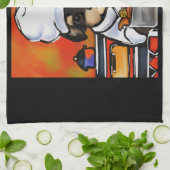 LINGE DE CUISINE YORKIE POO     (Plié)