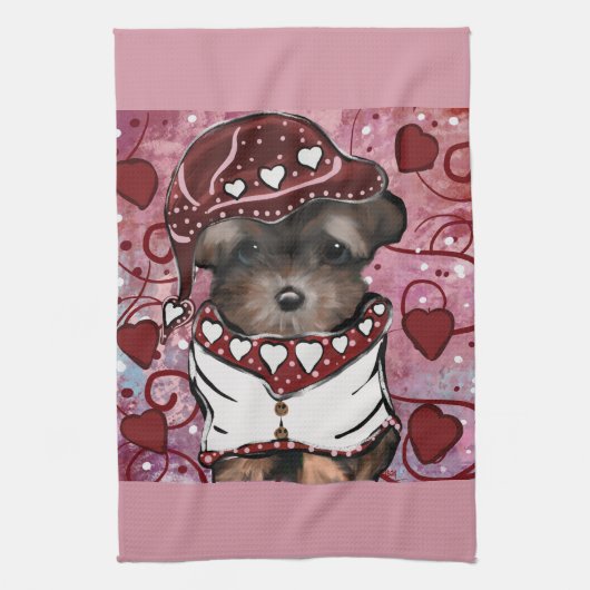 Linge De Cuisine Yorkie Poo (Vertical)