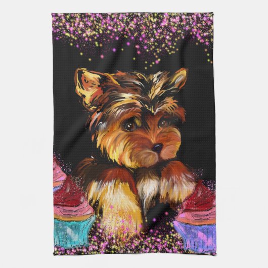 Linge De Cuisine Yorkie Poo (Vertical)