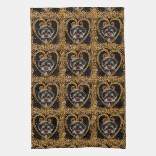 Linge De Cuisine Yorkie Poo (Vertical)