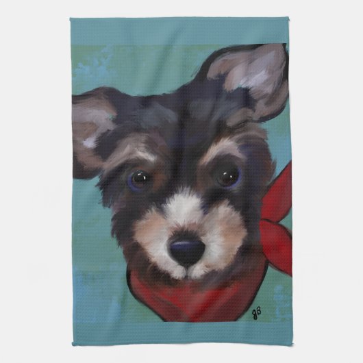 Linge De Cuisine Yorkie Poo (Vertical)