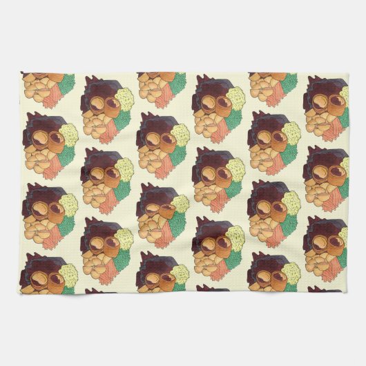 Linge De Cuisine Yorkshire Pudding Sunday Roast Royaume-Uni (Horizontal)