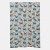 Linge De Cuisine Yorkshire Terrier Paws et Bones Yorkie Chien (Vertical)