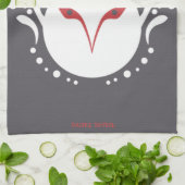 Linge De Cuisine Yule Owl (Plié)