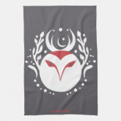 Linge De Cuisine Yule Owl (Vertical)