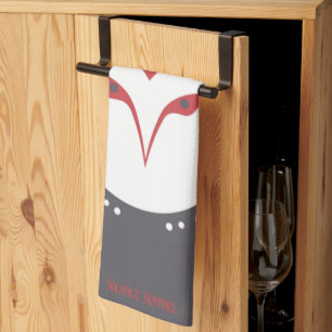 Linge De Cuisine Yule Owl