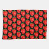 Linge De Cuisine Yummy Red Strawberry World Funky Motif (Horizontal)