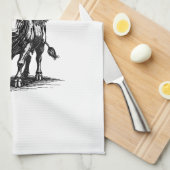 Linge De Cuisine Zagan Déchaîné (Quart Plié)